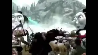 OMG CRAZY TRAIN AND WEREWOLF ATTACK CAUGHT ON CAMERA