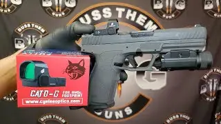 Cyelee CATO-G Optic Range Review RMSC Footprint #viralvideo #edc #gunculture #optics @cyeleeoptics