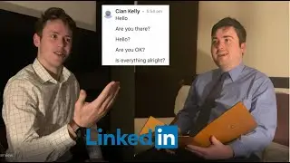 A Conversation Consisting only of LinkedIn Smart Reply Suggestions