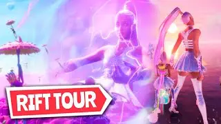FULL ARIANA GRANDE FORTNITE CONCERT! (Rift Tour event gameplay)
