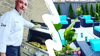 HIRED A CELEBRITY BBQ GRILL CHEF!