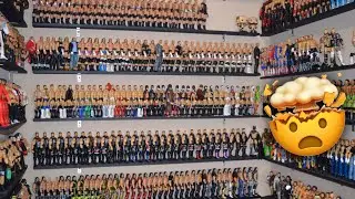 COUNTING MY ENTIRE WWE FIGURE COLLECTION!
