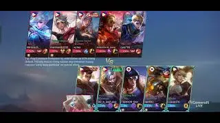 MOBILE LEGENDS GAME PLAY EPIC  RANK NO EDIT LIVE MIYA