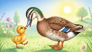 Five Little Ducks 🦆🎶 | Popular Nursery Rhyme for Kids