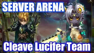 【Summoners War | Server Arena】Server Arena #1, Cleave Lucifer Team Debut!!