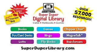 Super Duper's Award-Winning Digital Library is a great way to engage students and make learning fun!