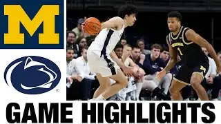 #2 Michigan vs Penn State Highlights | Men's Basketball | College Basketball 2026