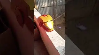 cardboard Iron man helmet #shorts