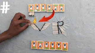 Amezing matches sticks tricks | Matchbox experiment | VR TOXIC |