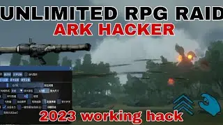 ARK MOBILE : ROCKET LAUNCHER SPAM HACK Official Server PVP RAID