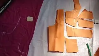 using @ShabbirMaster   sir blouse cutting technique with few changes/ new experiment  /waiting