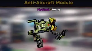 pixel gun 3D anti aircraft module