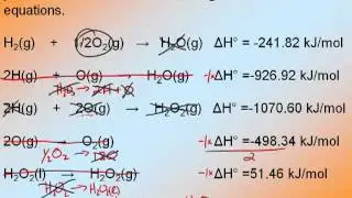 Thermochemistry 4--Hess' Law 2