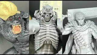 WF2023S Berserk - Pop Up Parade & Figma Display ベルセルク ポップアップパレード & フィグマ 展示 Zodd, Guts, Skull Knight