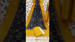 Ikkat Mercerised Cotton Dress Materials #ikkatmercerised #ikkatdressmaterial #ikkatcotton