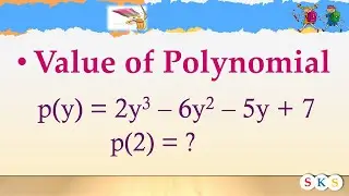 Value of polynomial  I How to find value of polynomial .