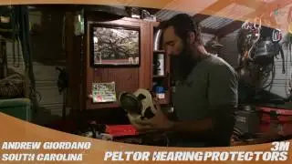 3M Peltor X4P3E Hearing Protectors: TreeStuff.com Customer Andrew Giordano's Review In The Field