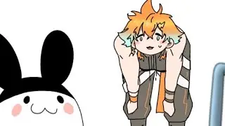 【手描きにじ切り抜き】みみっち