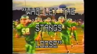 1995 Mainland Mustangs Football Highlights - 1995 SJ Group III Champions