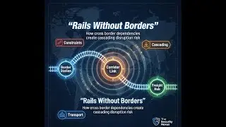 Rails Without Borders: How Cross Border Dependencies Turn Rail Networks into Cascading Risk Machines