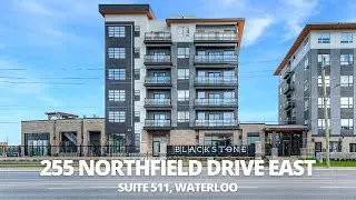 Spectacular 2 Bedroom Condo! - 255 Northfield Drive East, Suite 511 - Kitchener Real Estate Video