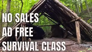 Wilderness Survival Masterclass | Primitive Bushcraft Camp Solo Overnighter