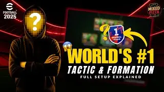 RANK #1 META Tactic In eFootball&trade;2025 - Long Ball Counter | Full Setup & Tips