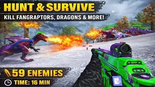 Wild Animal Hunter 3D &ndash; Dinosaur Hunter Game | 100% Complete Android Gameplay