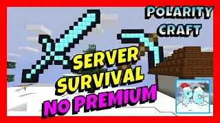 👉 Server SURVIVAL 1.16.5 no Premium 🙀 Polarity Craft