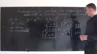 9. Matematica - Puterea cu exponent natural a unui numar natural