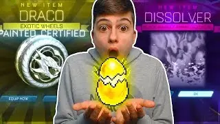 NEW SUMMER GOLDEN EGGS ARE SO LUCKY! | GOLDEN EGG OPENING in Rocket League!