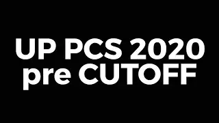 uppcs prelims cut off 2020 uppcs prelims cutoff year wise uppcs pre cutoff 2020 #uppsc #uppcs #pcs