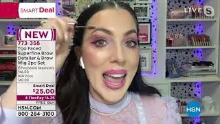 Набор из 2 предметов Too Faced Superfine Brow Detailer и парика для бровей