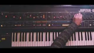 Roland Jupiter 6 ambient arpeggiations
