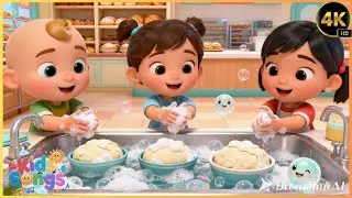Kids Enjoy Bakery Clean Song | Fun Cleaning Time for Kids 🍰🧹 | Learning with Music & Smiles! 😄🎵