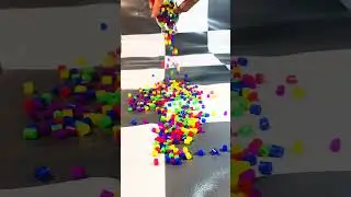 Beads in reverse 😁◀️ #youtubeshorts #mesmerizingvideo #wanderingtrader #asmr