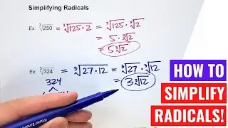 Simplifying Radicals