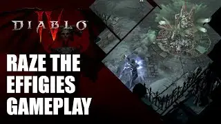 Raze the Effigies World Event Gameplay - Diablo 4 (PS5)
