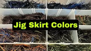 How To Select The Correct Jig Skirt Color