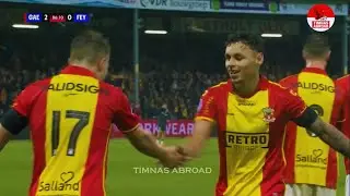 Solo Run Spektakuler! Dean James Cetak Gol Penentu Kemenangan Go Ahead Eagles vs Feyenoord 2-1!