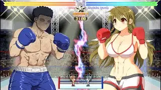Boxing Arena Nebula: Blue vs Madoka Iiyama