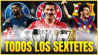 Así fueron los 3 SEXTETES del FÚTBOL ⚽🏆 ¿Cuál fue el MEJOR?