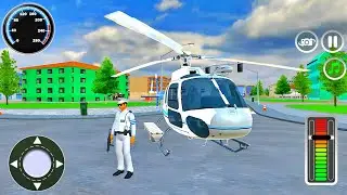 Police Helicopter Flying Rescue Game 3D - Helicopter Simulator Gameplay In Android Part 4