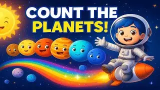 🌌 Count the Planets with Me! | Zoe&rsquo;s Solar System Song for Kids 🚀✨`