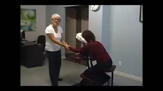 Massage sur chaise
