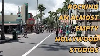 Rocking An Almost Empty Hollywood Studios | Disney World Vlog September 2017 Day 8 Part 1