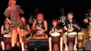 Camp Creative 2011 - African Drumming - Moribayassa
