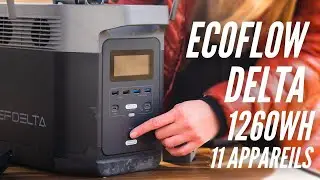 Ecoflow Delta 1266Wh - Station d'Energie Portable : GRAND FORMAT
