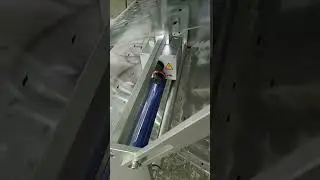 600X three servo Pillow packing machine Pneumatic vertical cutting method Rice cake package