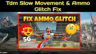 How To Fix TDM Only 40 Ammo Gltich In Bgmi 🔥|| How To Fix Ammo Glitch In bgmi || Bgmi Tdm Glitch